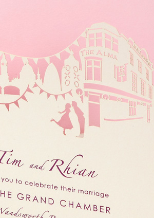 Wedding Invitations and OnTheDay Stationery Cutture London
